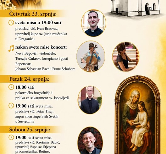 Proslava župne svetkovine sv. Ane u Svetoj Jani